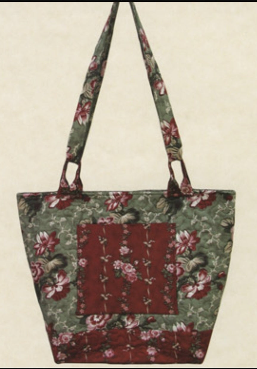 Newport Tote Pattern by Joan Hawley of Lazy Girl Designs #115