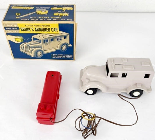 Andy Gard Brink's Armored Battery Motor Powered Car Toy w/ Box
