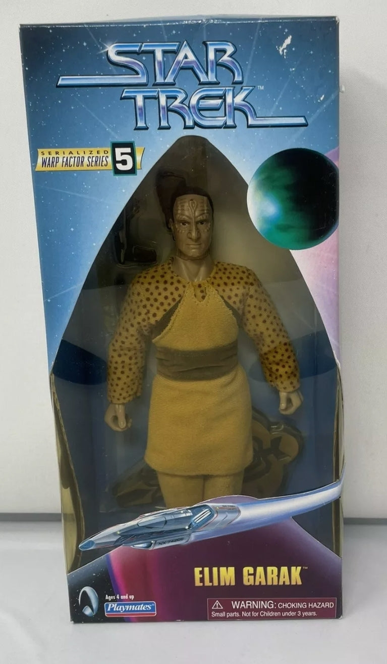 Star Trek 'ELIM GARAK' Figure 9" (Warp Factor Series 5) Playmates 1998 *NEW