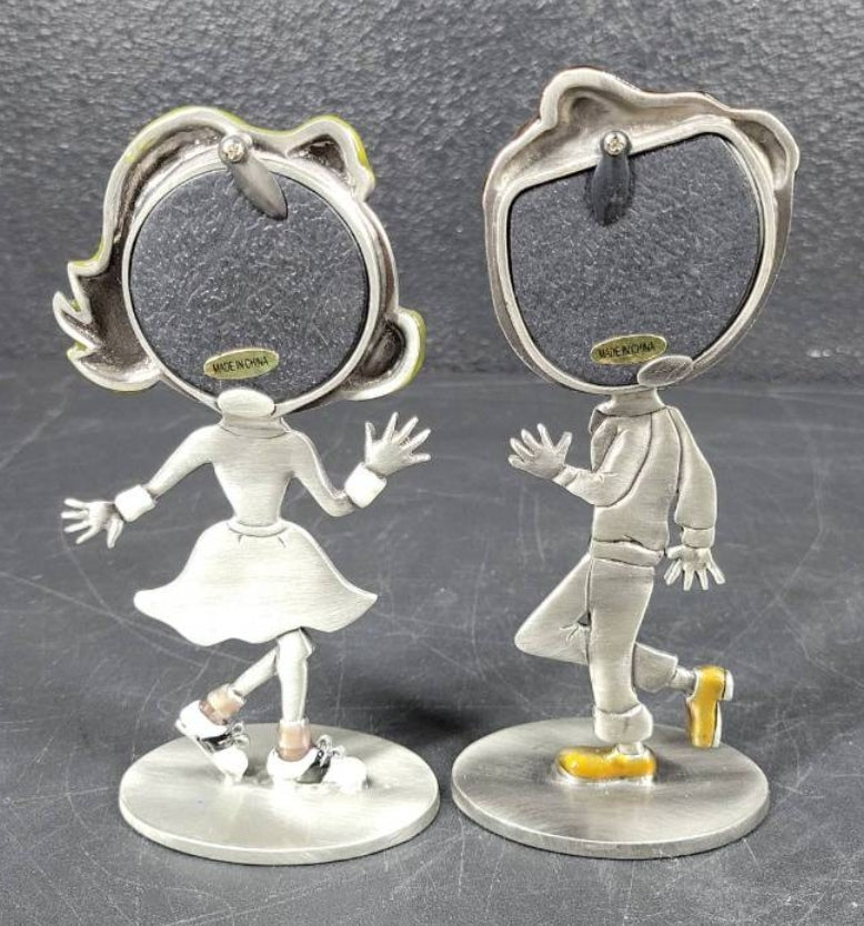 Boy & Girl "50's" Cute Picture Frames *New