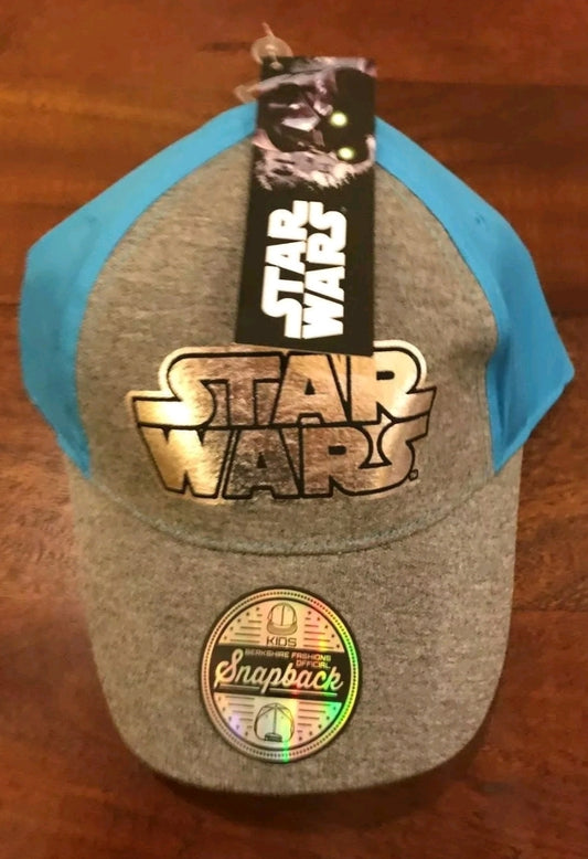 Offical Berkshire *STAR WARS Snap Back Kids Baseball Cap NEW w/ Tags