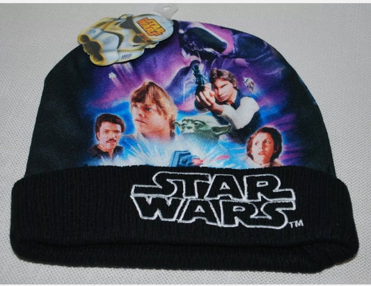 New *Disney STAR WARS Beanie Hat Child Lucasfilm New Winter Snow Cap