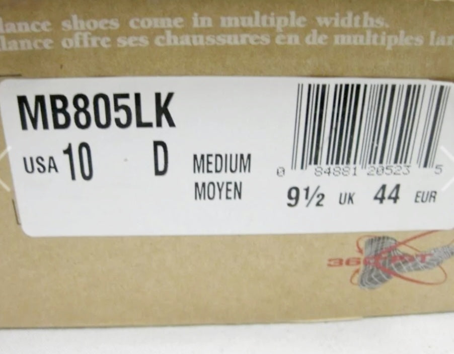 NWT *New Balance Men's Shoes w/ Box (Size 10)