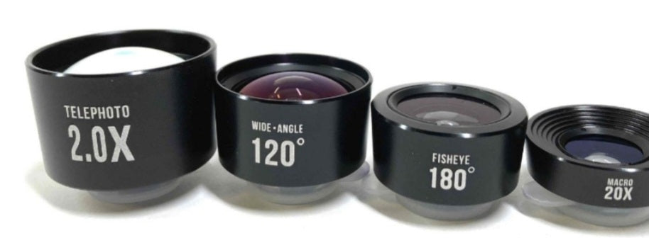 Cell Phone Camera Lens, Jopree 4 in 1 Camera Lens Kit in Case