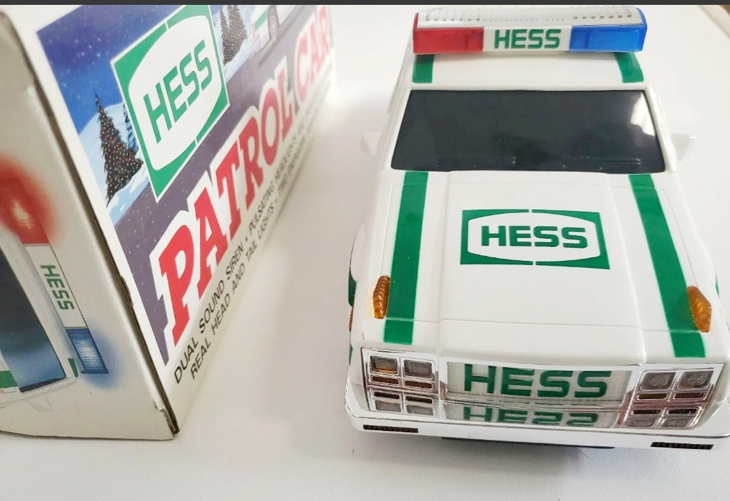 NIB *1993 Hess Truck Patrol Car w/ Lights & Sound