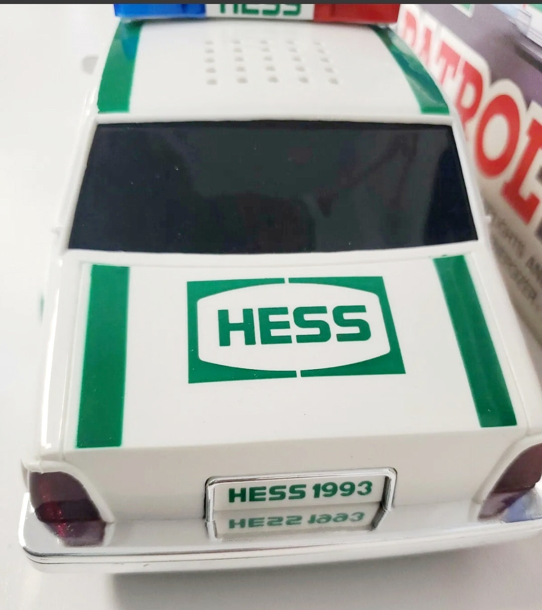 NIB *1993 Hess Truck Patrol Car w/ Lights & Sound