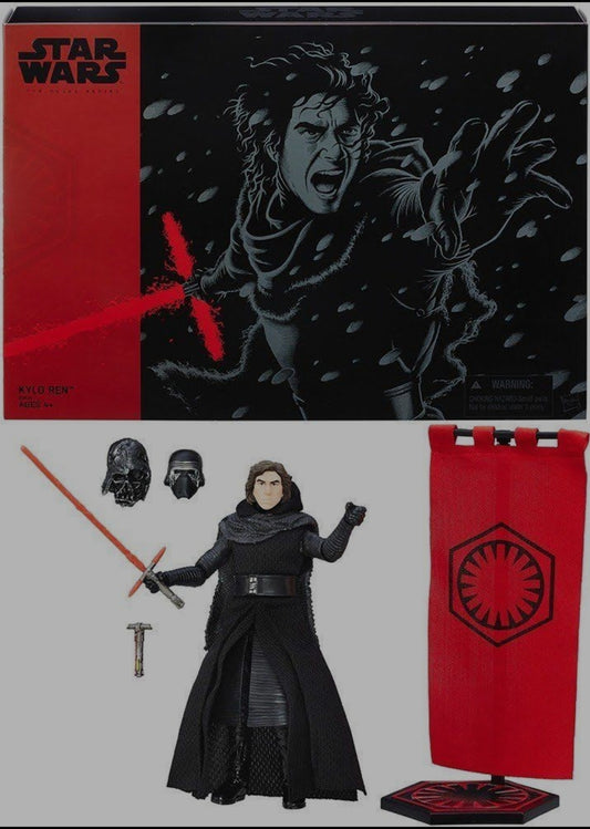 KYLO REN - Star Wars Episode VII Black Series 6" SDCC *Comic Con 2016 Exclusive