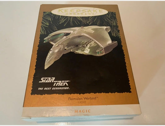 NIB *Star Trek "Romulan Warbird" Hallmark Keepsake Ornament 1995