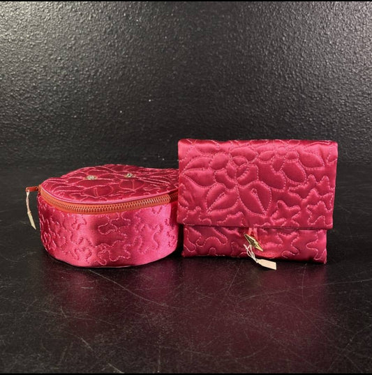 Brand New *Matching Pink Makeup Bag & Pouch