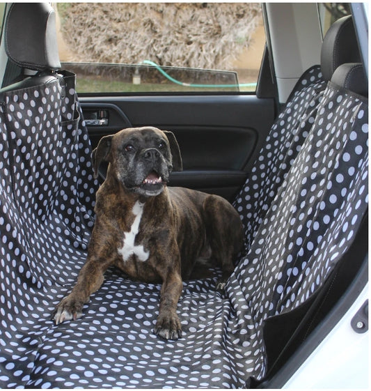 NIP *Backseat PET HAMMOCK (Color: Polka Dot)