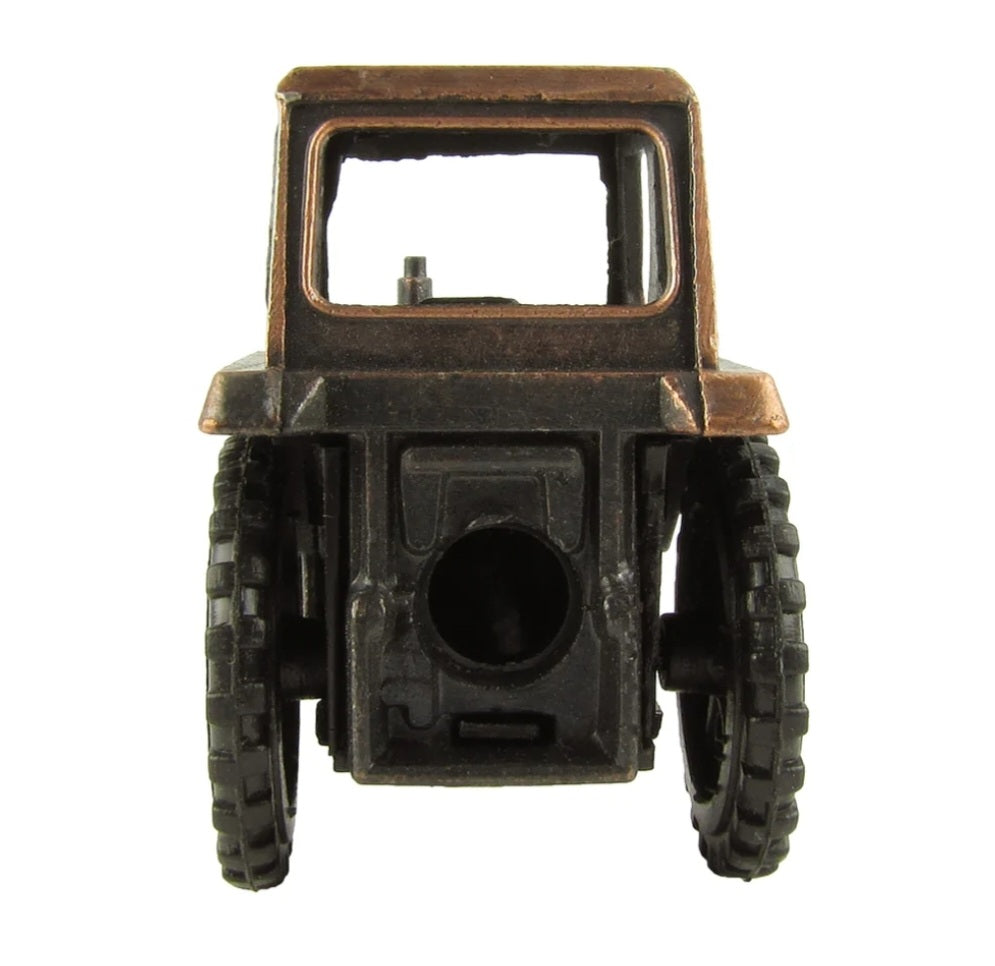 Vintage *Miniature Metal 'FARM TRACTOR' Pencil Sharpener