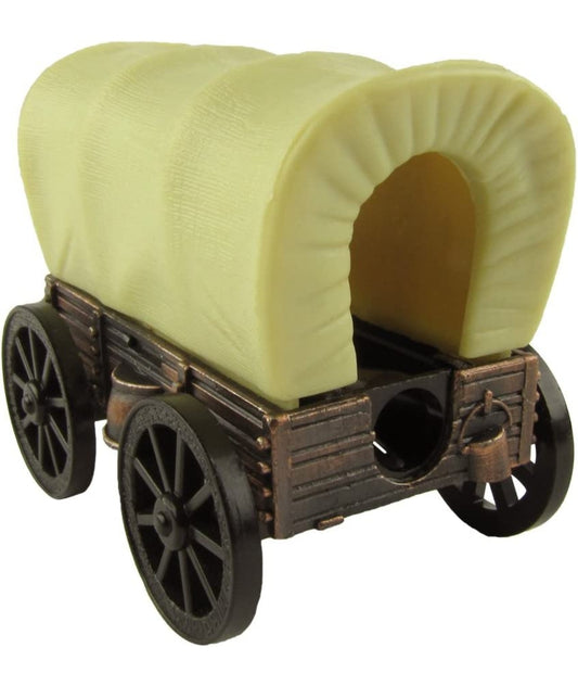 Great *Miniature Metal 'TREASURE GURUS COVERED WAGON' Pencil Sharpener