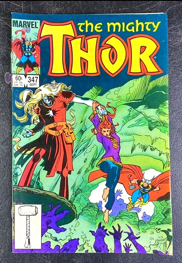 Marvel "The Mighty THOR" (9) Nine Comic Books *(1984-85)