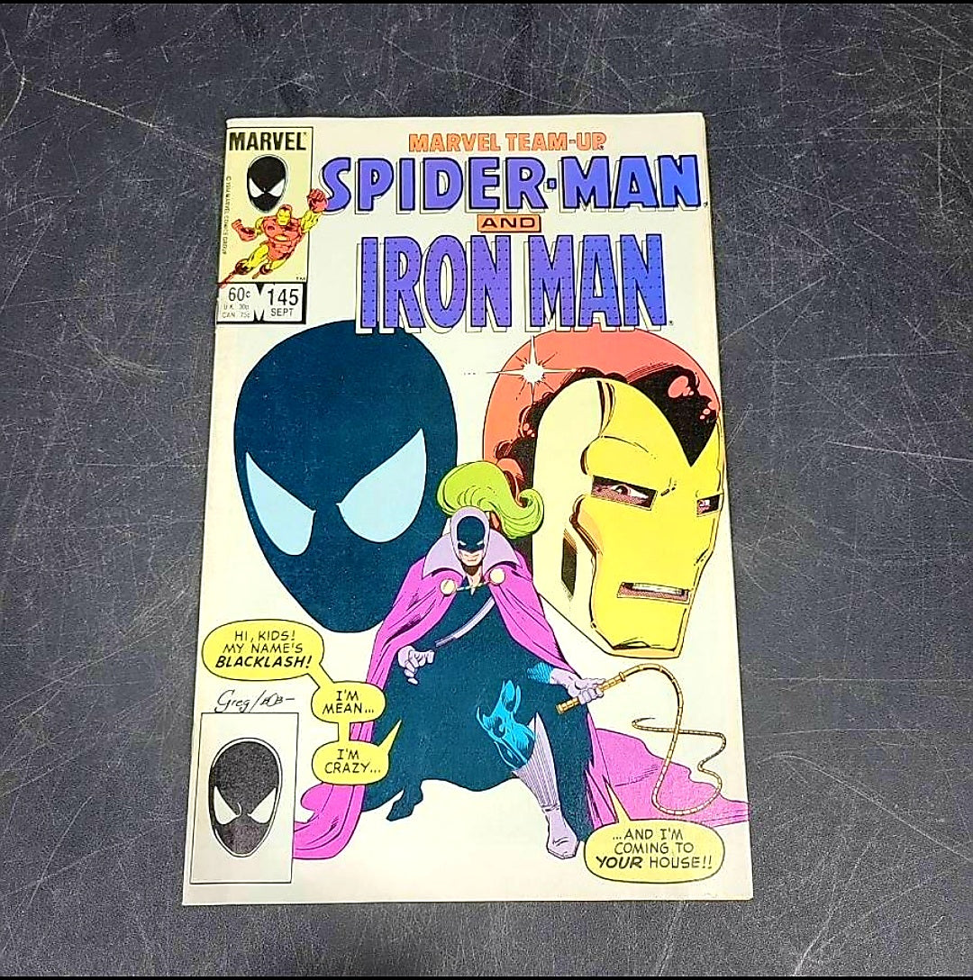 Marvel Team-up "SPIDER-MAN & IRONMAN" Comic #145 (1984)