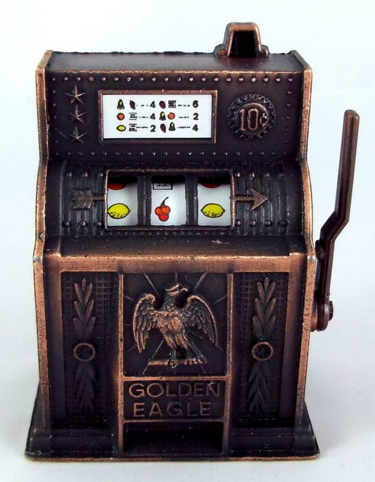 Mini Jackpot Golden Eagle 'SLOT MACHINE' Pencil Sharpener