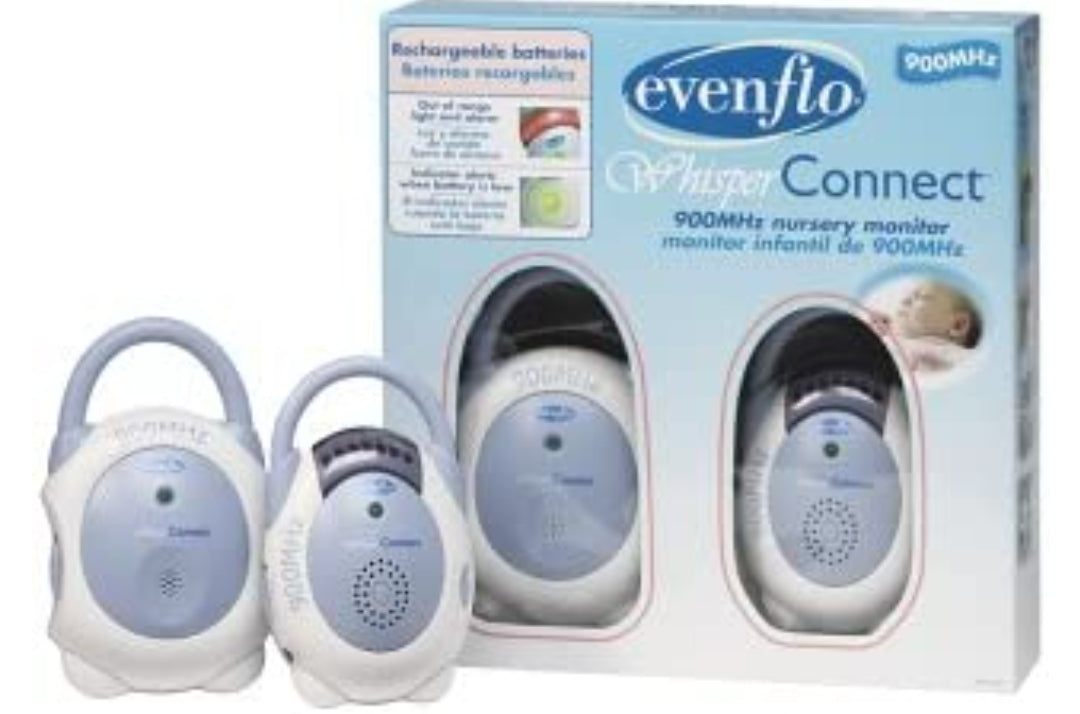 NIB *Evenflo Whisper Baby Monitor Wireless Nursery Transmitter/Receiver