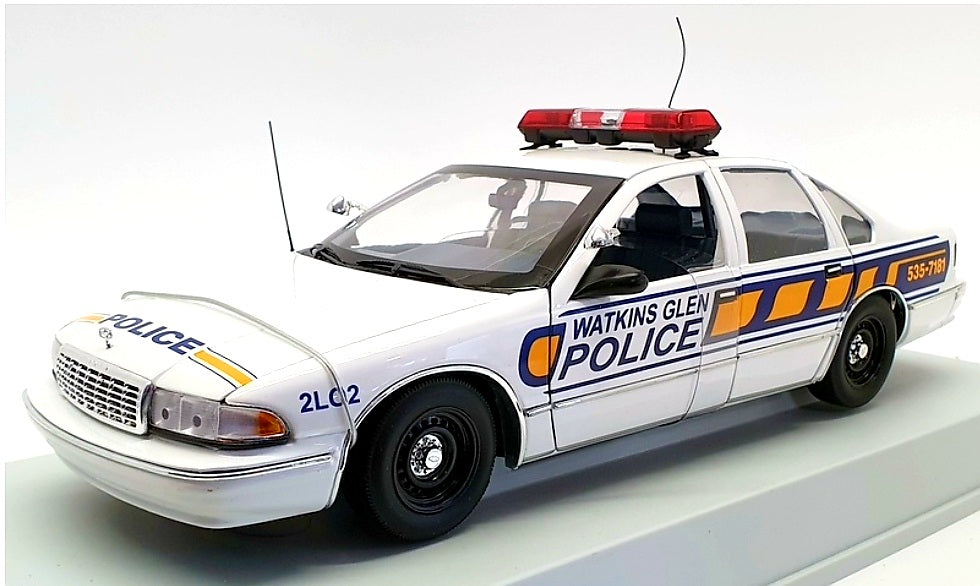 UT Models *Chevrolet Caprice Watkins Glen (Police Car #UT0597) 1/18 Scale Model