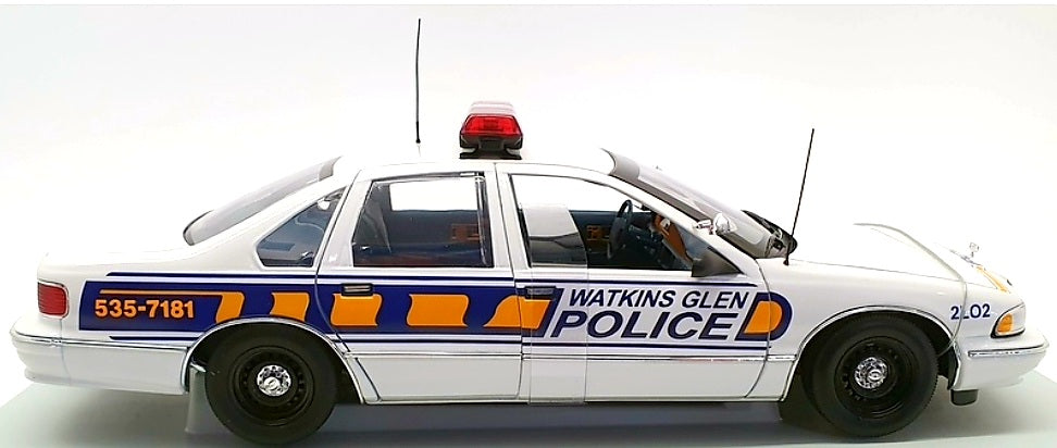 UT Models *Chevrolet Caprice Watkins Glen (Police Car #UT0597) 1/18 Scale Model