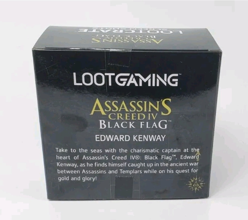 NIP *Assassins Creed IV "Black Flag" Loot Crate Figurine *EDWARD KENWAY