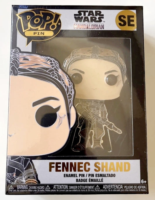 NIP *Funko Pop! "FENNEC SHAND" #SE Pop (Star Wars) Enamel Pin