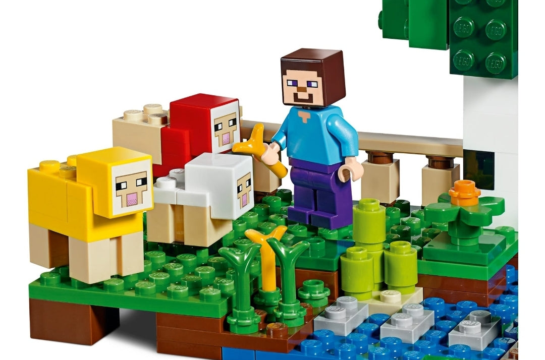 NEW *Lego MINECRAFT Building Toy #21153 (The Wool Farm)