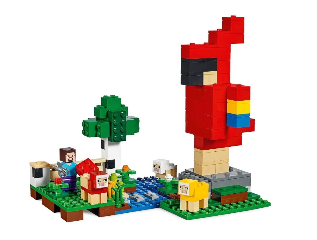 NEW *Lego MINECRAFT Building Toy #21153 (The Wool Farm)