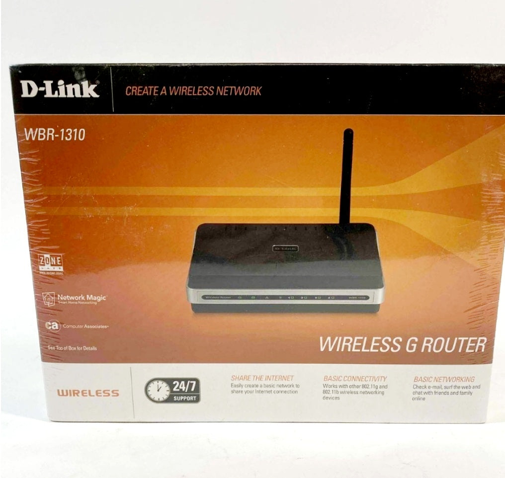 NEW *D-Link Wireless G Router/4 Port