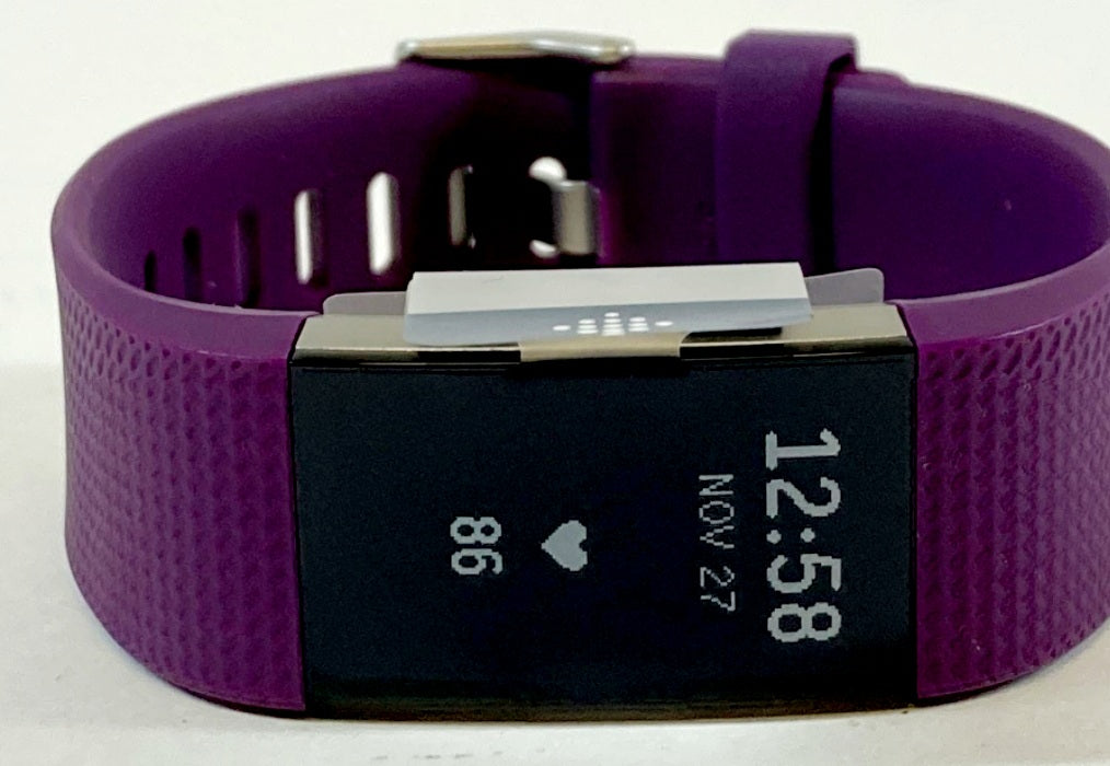 NEW *Fitbit Charge 2 (Purple) Heart Rate/Fitness Wristband
