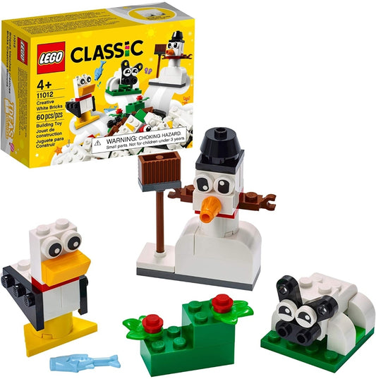 NEW *Lego 11012 "Classic White Brick" (60 pc) Snowman Sheep +