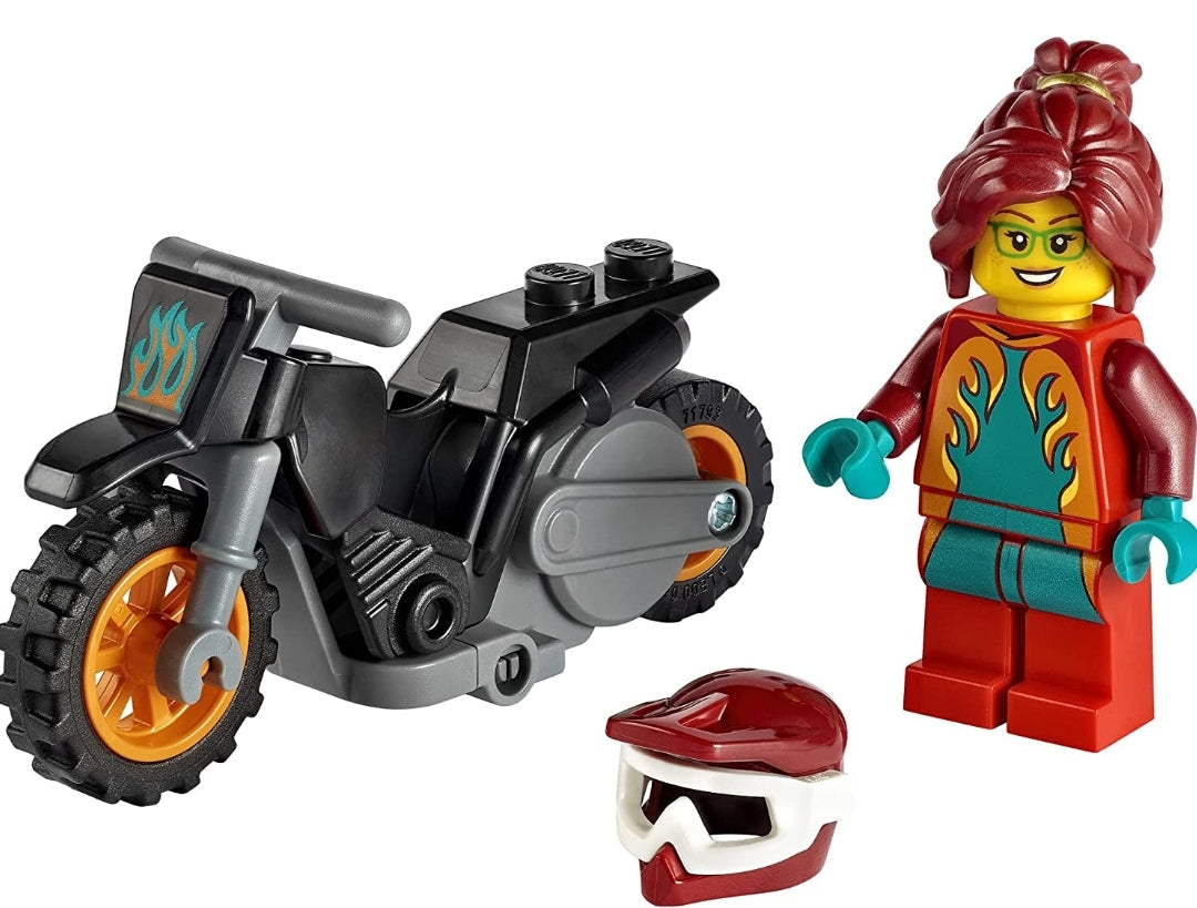 NEW *Lego City Fire Stunt Bike #60311 Build Set