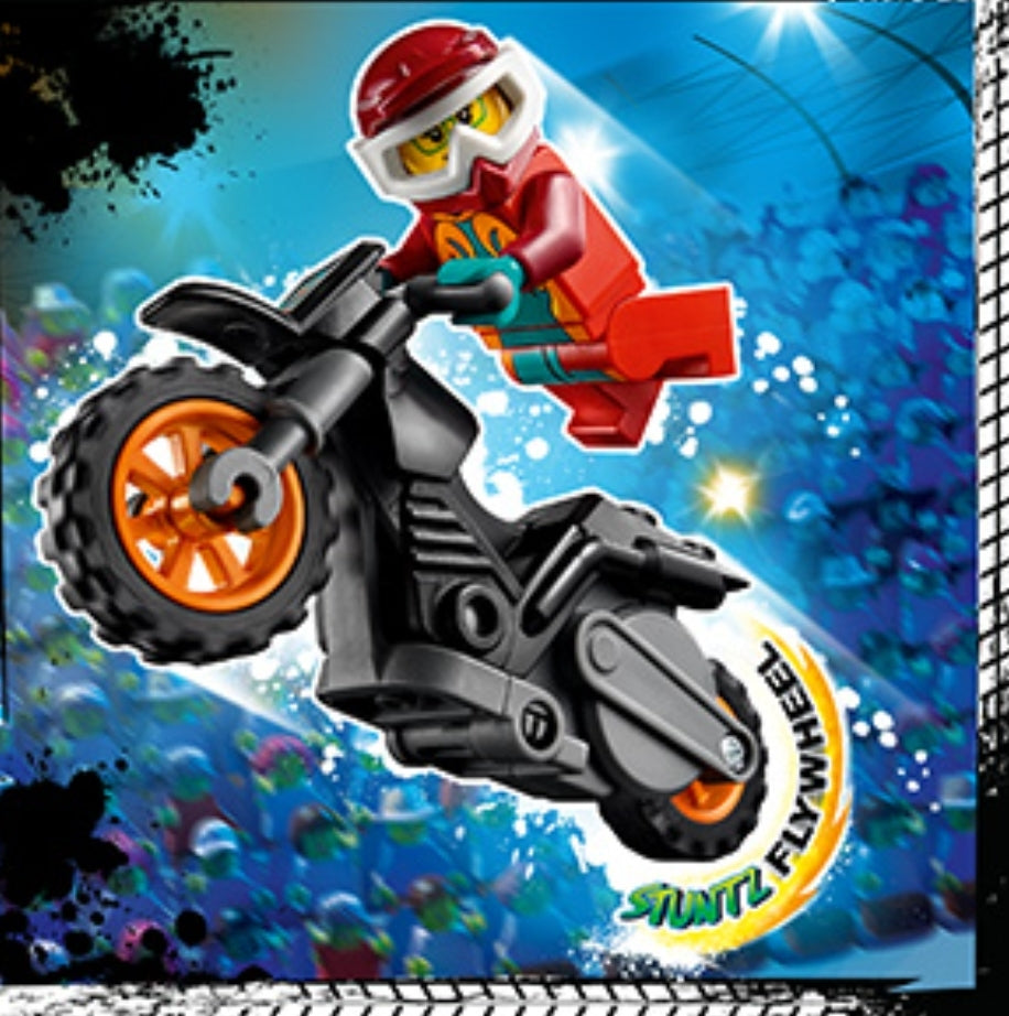 NEW *Lego City Fire Stunt Bike #60311 Build Set