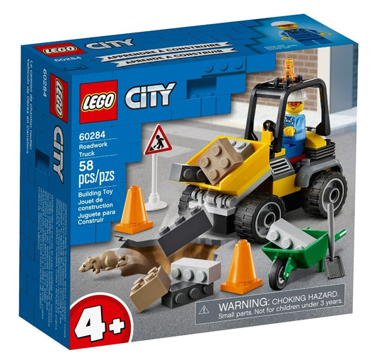 NEW *Lego City Roadwork Truck #60284 Build Set