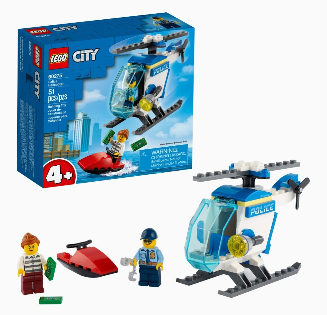 NEW *Lego 60275 "City Police Helicopter Set" (51 pc)