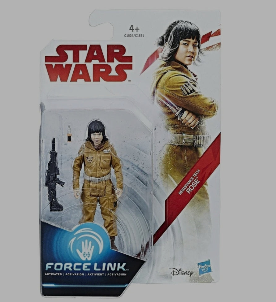 NEW *Star Wars: The Last Jedi 'Resistance Tech Rose' Force Link Action Figure