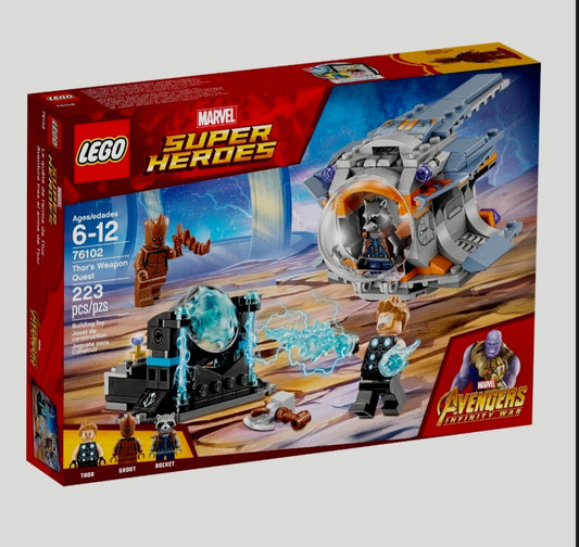 NEW *Lego Marvel Super Hero's "Thor's Weapon Quest" #76102