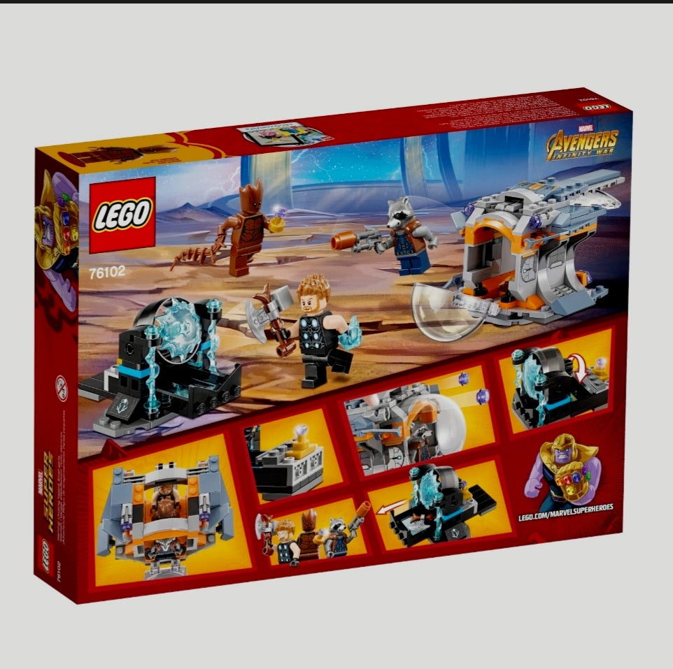 NEW *Lego Marvel Super Hero's "Thor's Weapon Quest" #76102
