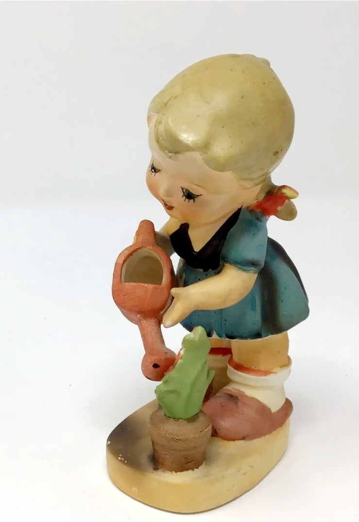 Vintage Arnart Japan Porcelain Figure *Little Gardener