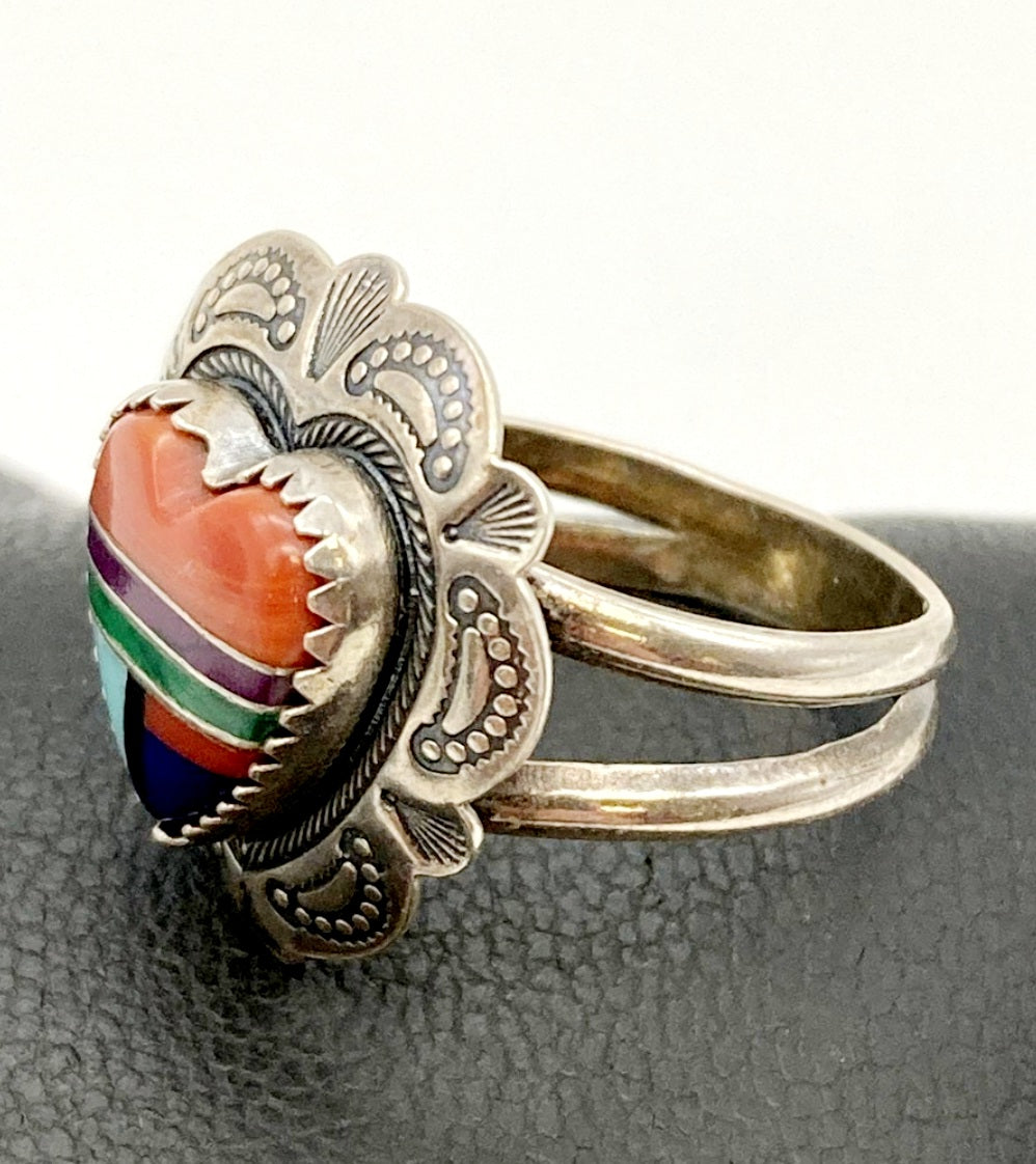 Beautiful *Sterling Silver .925 SouthWestern Style Ring (sz 9)