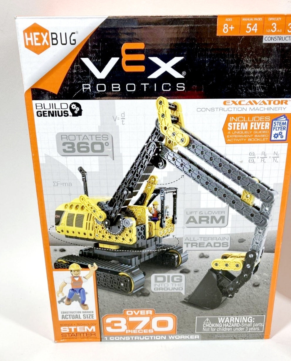 New *VEX Robotics Excavator (370 Pieces)