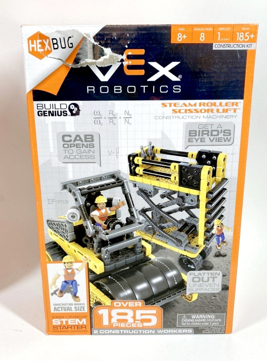 New *VEX Robotics SteamRoller/Scissor Lift (185 Pieces)