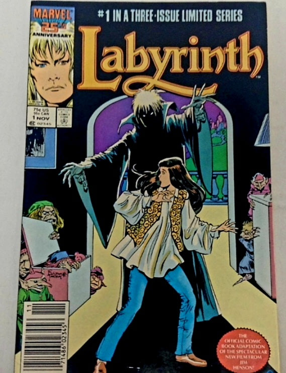 Marvel Comics Books *The Labyrinth #1 & #2 (Movie 1986)