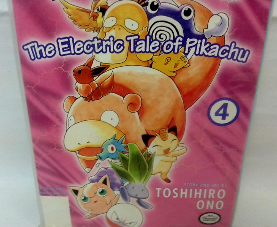 NIP Pokemon: The Electric Tale of Pikachu 1-4 SEALED Comics 1999 Viz