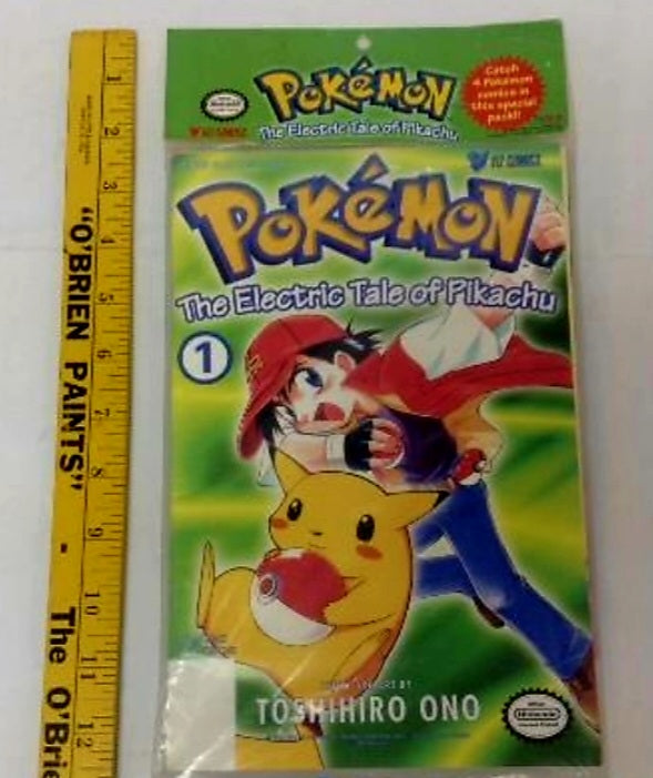 NIP Pokemon: The Electric Tale of Pikachu 1-4 SEALED Comics 1999 Viz