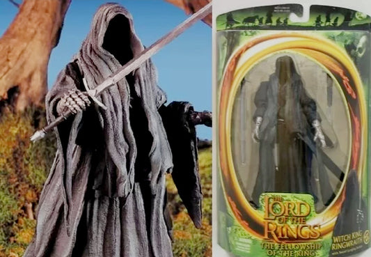 New *LOTR Witch King RingWraith w/ Sword Lunging Action (2001)