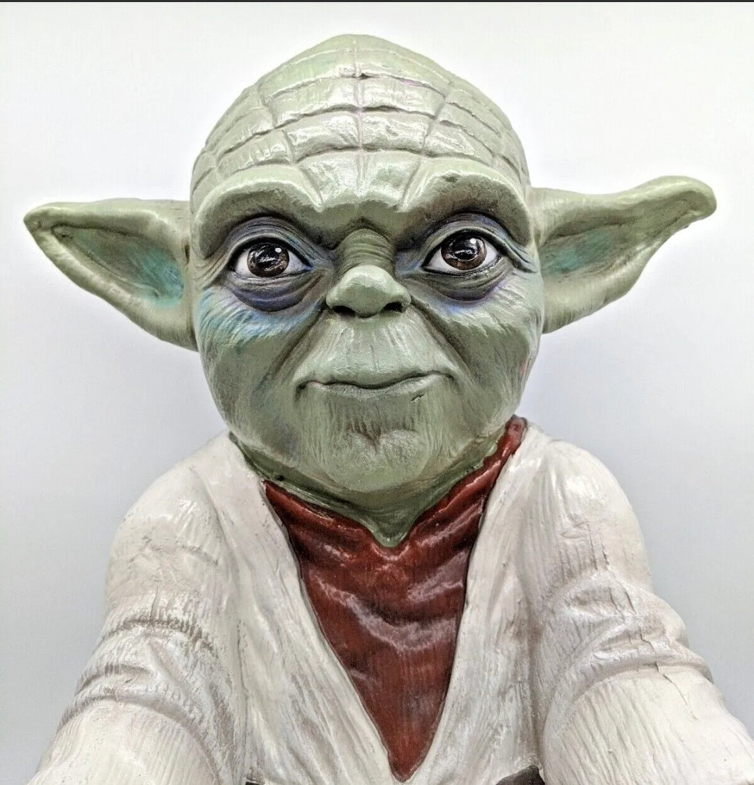 Disney Star Wars 20" Yoda Figure Candy Bowl Holder (2011)