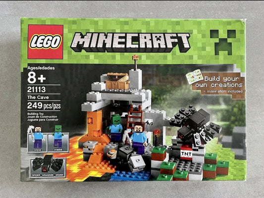 New *LEGO Minecraft 'The Cave' #21113 (249 pcs)