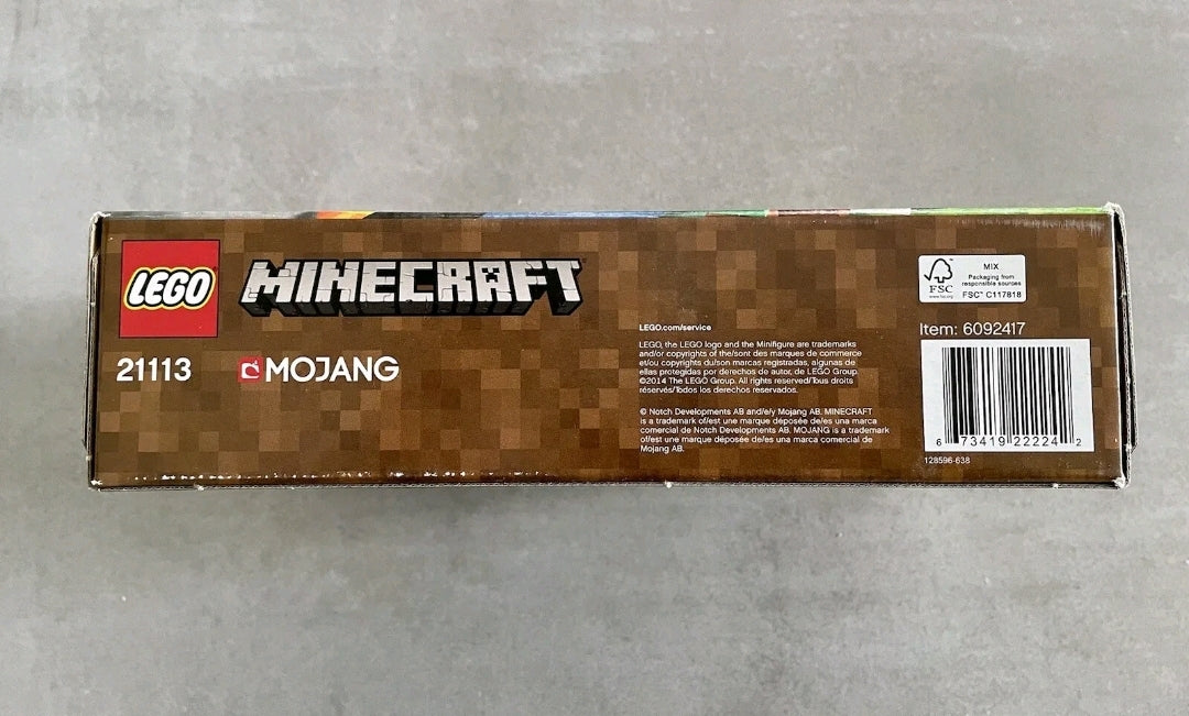 New *LEGO Minecraft 'The Cave' #21113 (249 pcs)