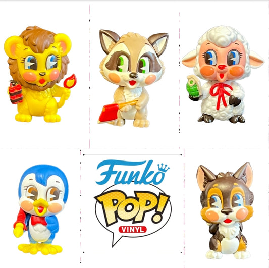 Funko Pop! Villainous Valentines Paka Paka 5-Piece Full Set