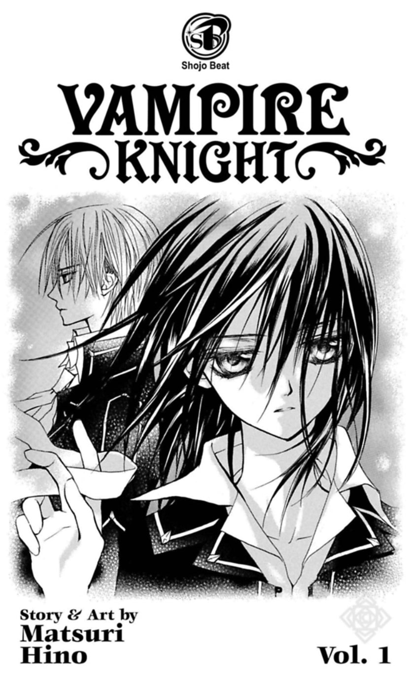 “Vampire Knight” Shojo Beat Manga Volume #1 Book