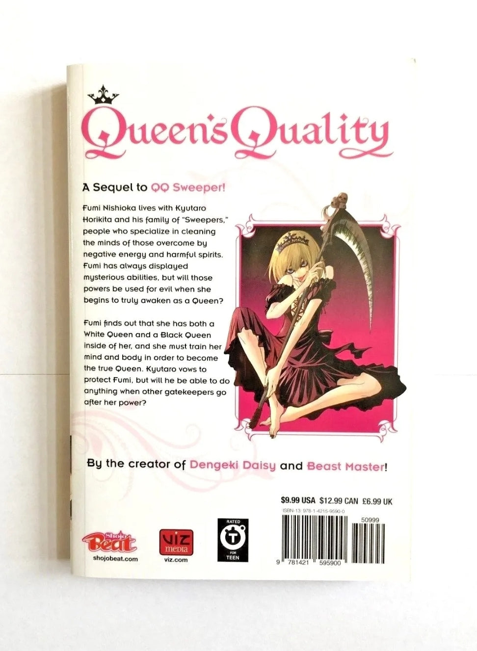 “Queen's Quality, Vol. 3” Kyousuke Motomi Paperback Book *Manga (Sequel to QQ Sweeper)